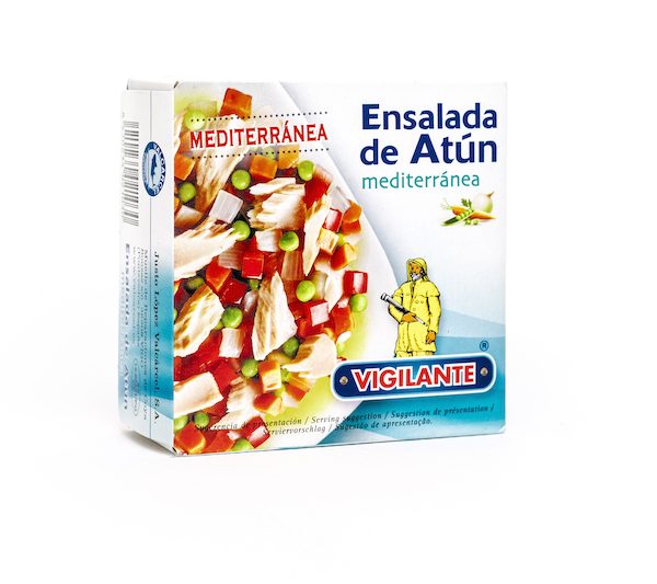 Ensalada de atún mediterránea Vigilante (PVP 10 latas)