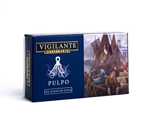 Pulpo en Aceite de Oliva Vigilante Centenario (PVP 12 latas)
