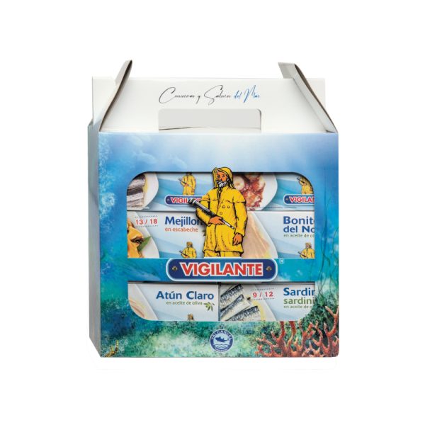 Surtido 12 latas Conservas Vigilante